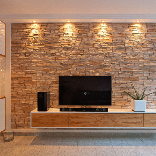 Buy the Best TV Unit with Cladding in Dubai
