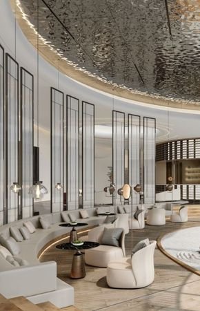 Luxury Hotel Lobby Design