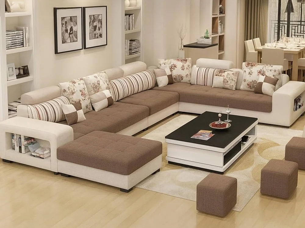 contemporary sofa set for stylish living room Dubai