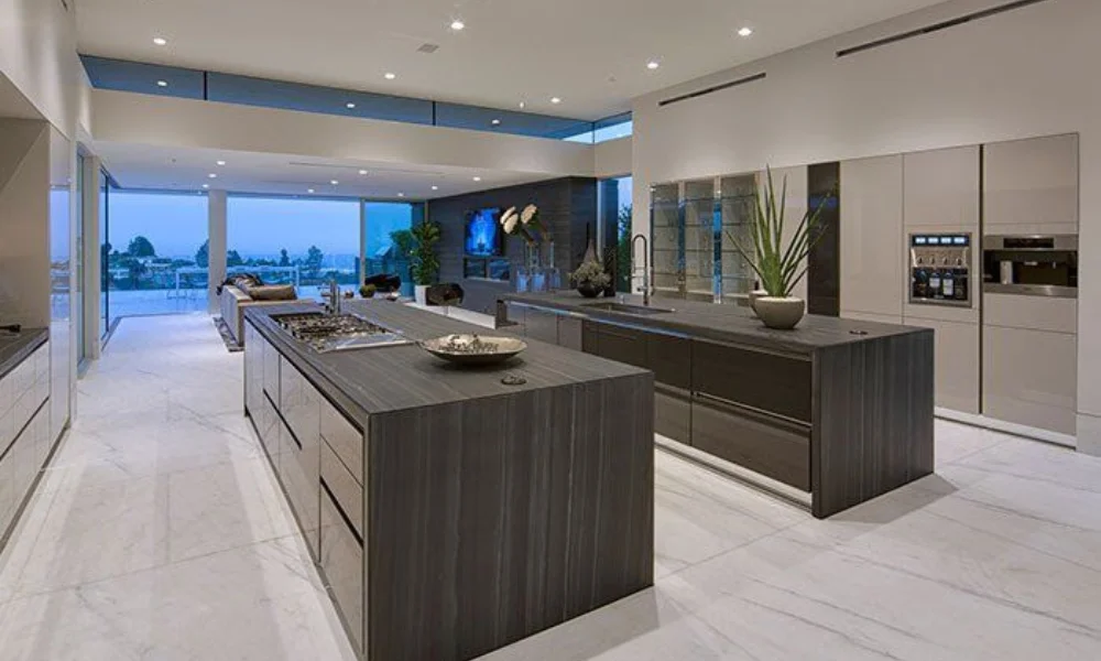 Open kitchen design Dubai