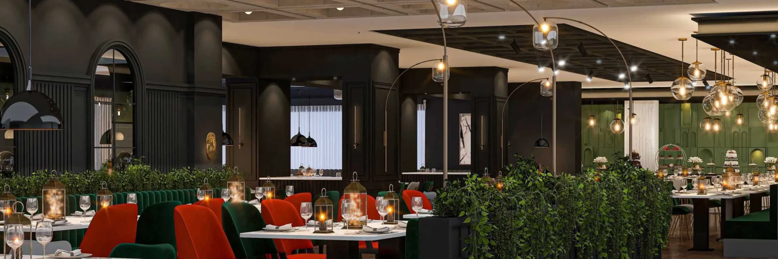 Professional restaurant interior design Dubai