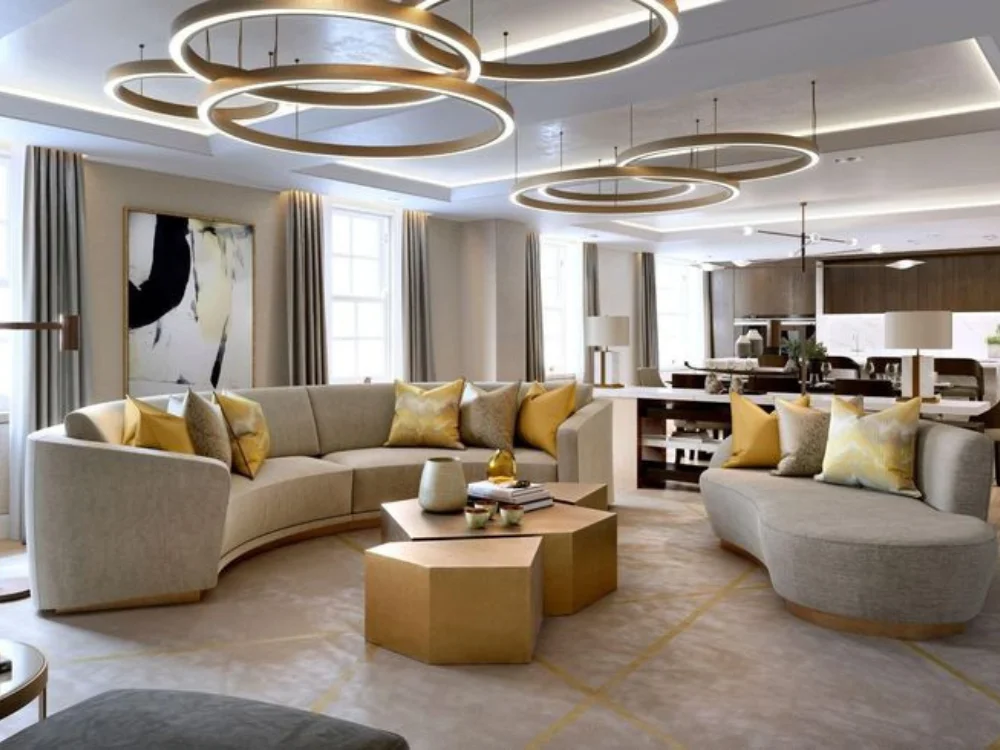 modern furniture set for living room Dubai