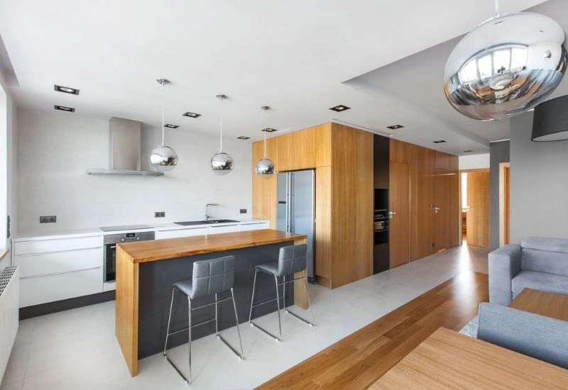 Modern kitchen renovation Dubai.