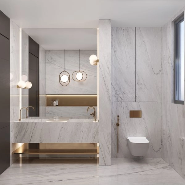 Professional bathroom renovation consultation in Dubai.