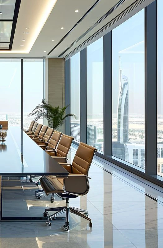 Modern Meeting Rooms with Views.