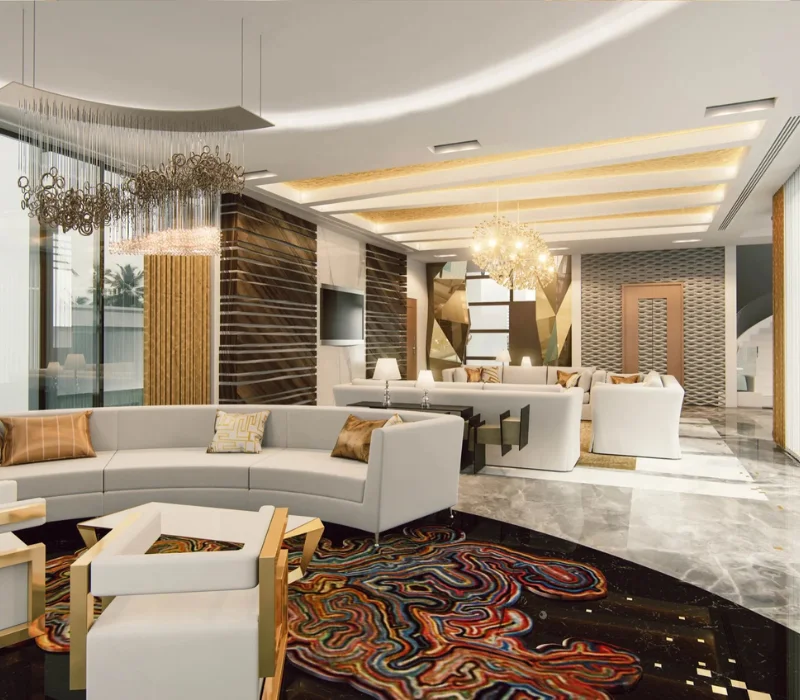 expert team renovating high-end villas in Dubai