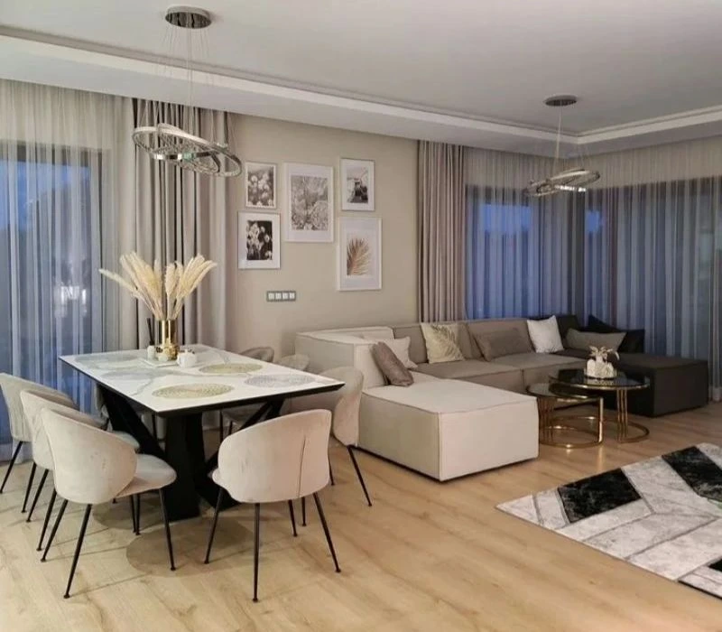 Best apartment renovation and dining area Dubai.