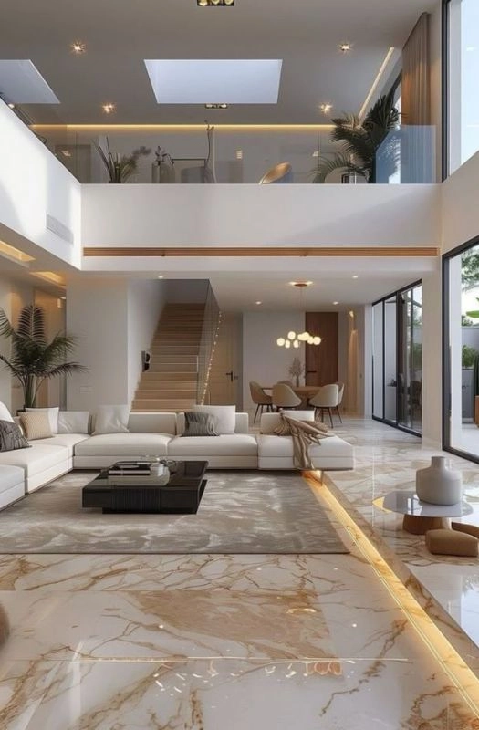 Luxury Villa Living Room Renovation In Dubai
