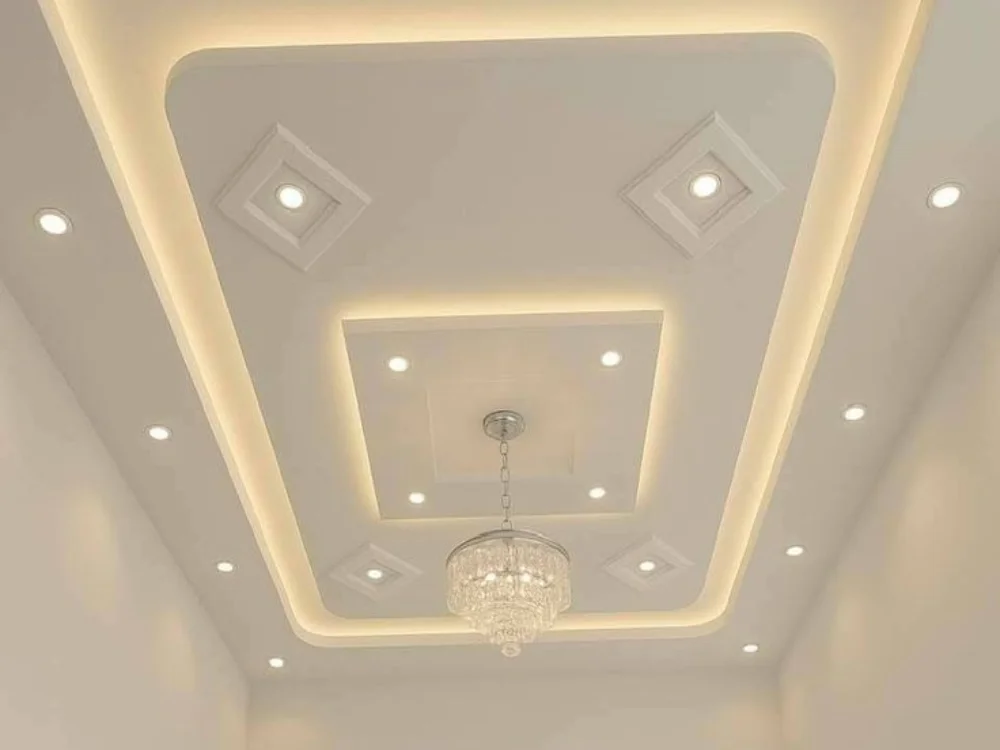 elegant ceiling designs for luxury villa interiors Dubai