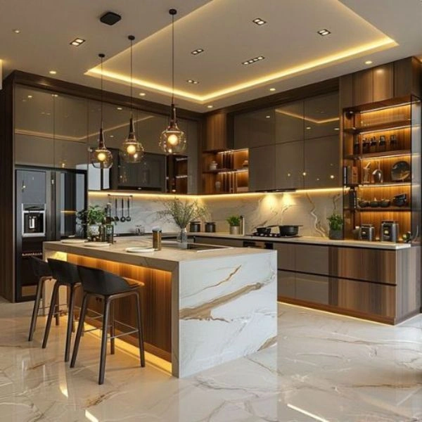 High-quality finishing for Dubai apartment renovation.