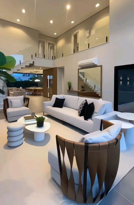 Modern Luxury Villa Living Room Renovation In Dubai