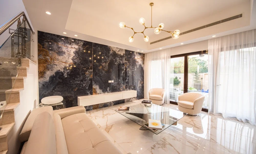 modern villa renovation project completed in Dubai