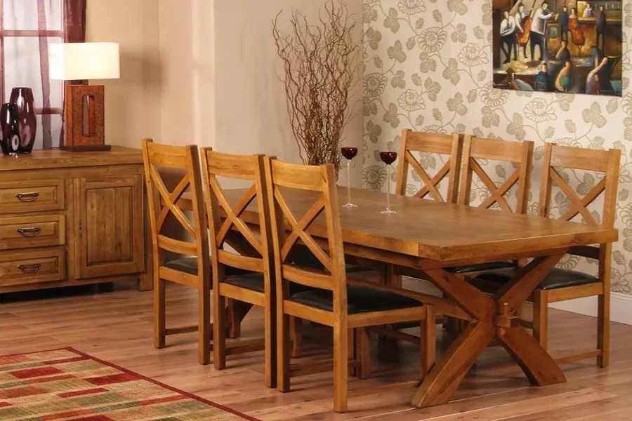 Classic Wooden Custom Dining Set Dubai