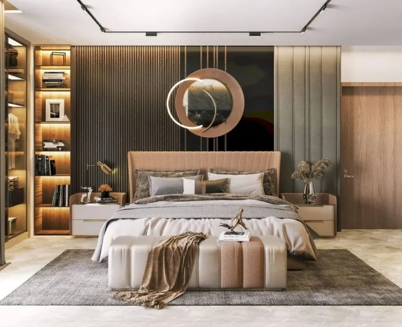 Luxury Master Bedroom Custom Furniture Dubai
