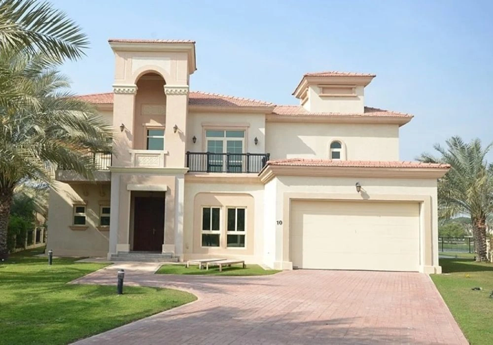 Luxury villa exterior and interior painting in Dubai.