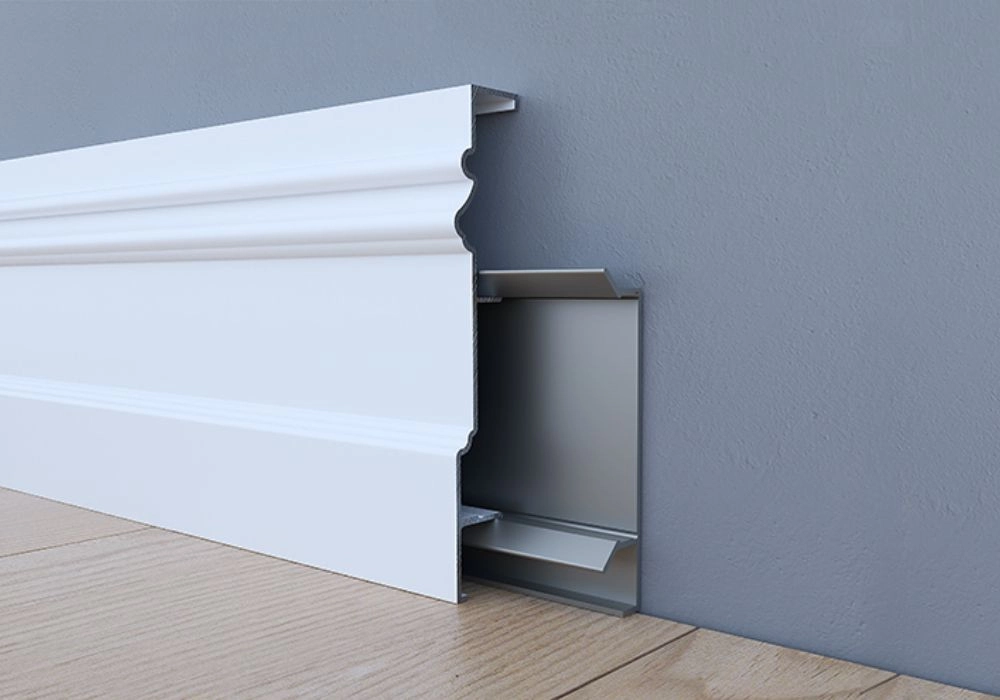 Modern Aluminium Wall Skirting Available In Dubai