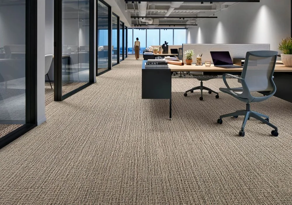 Professional office carpet flooring for modern Dubai workplaces.