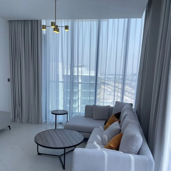 Luxury Motorized Curtains In Dubai