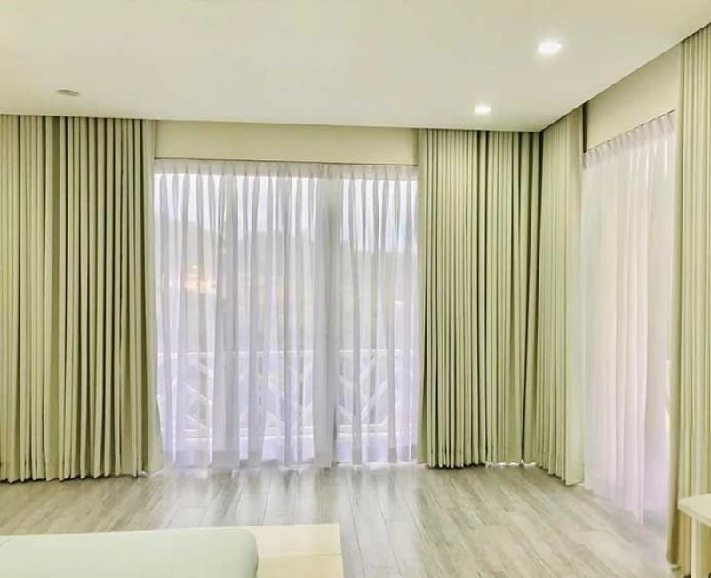 Luxury Motorized Curtains In Dubai