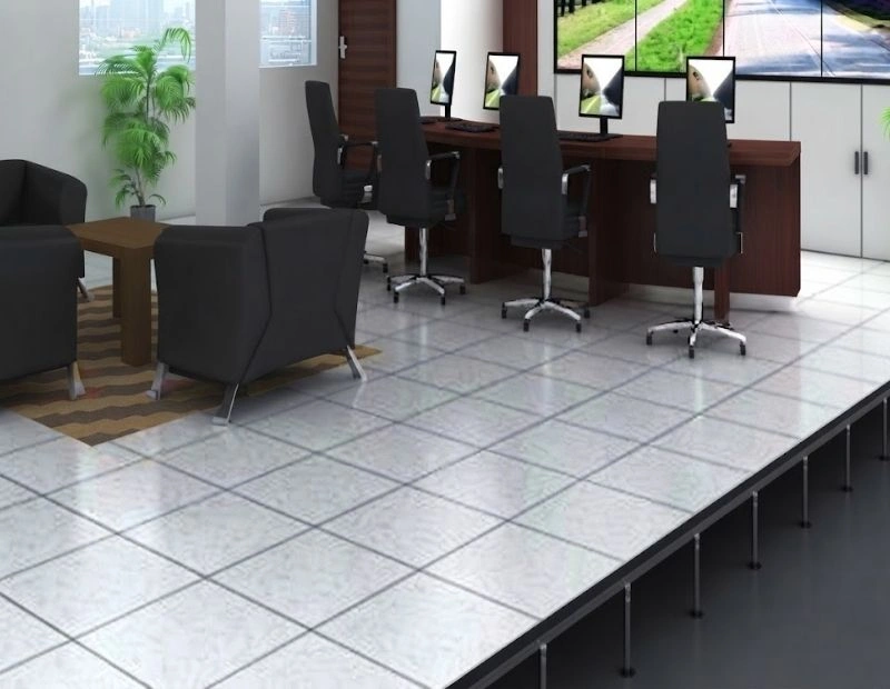 Durable false flooring for data centers Dubai