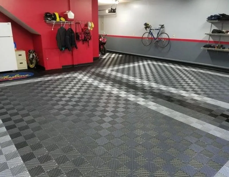 Interlocking garage tiles company in Dubai UAE