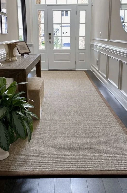 Hallway sisal runner rug in Dubai