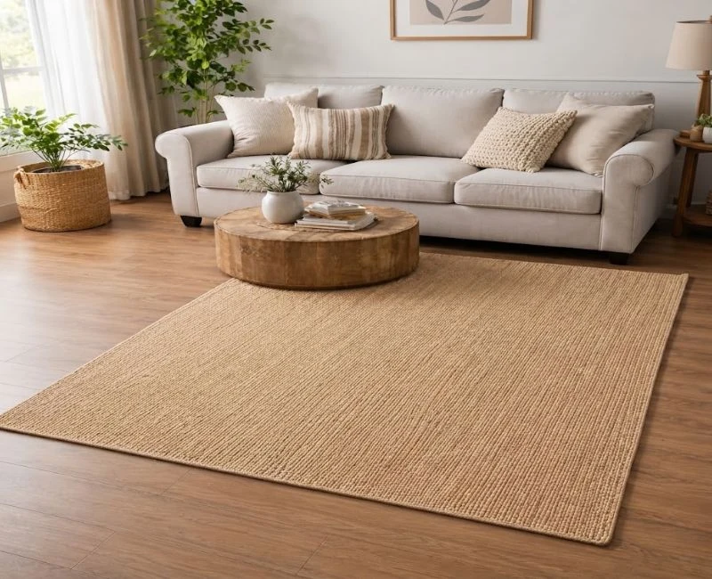 Living room sisal rug in Dubai