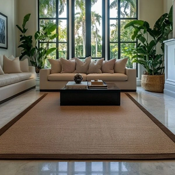 Sisal rugs for living room in UAE
