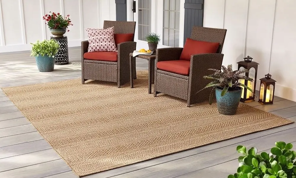 Outdoor mats in Dubai patio rug