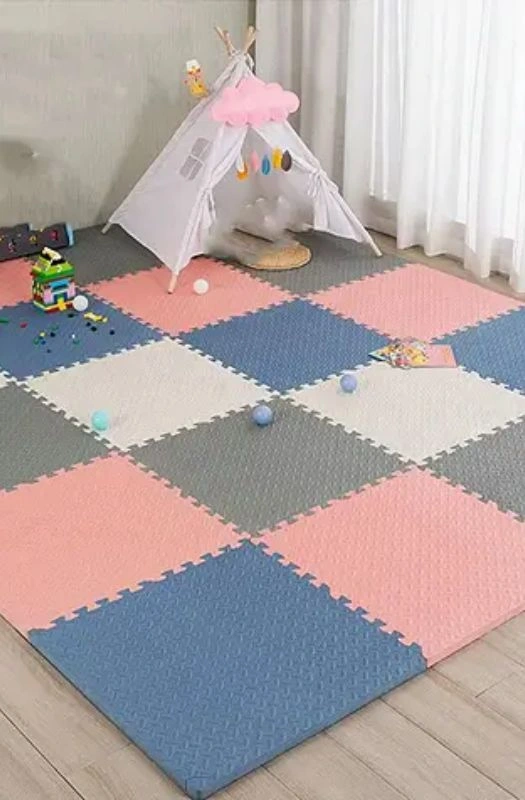Pastel Interlocking Foam Play Mats Dubai
