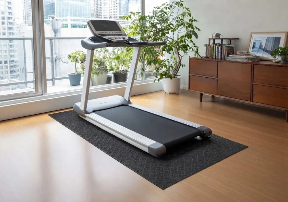 Treadmill rubber floor mat Dubai gym